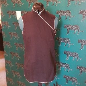 Vintage Lucky Brand tunic with mandarin collar